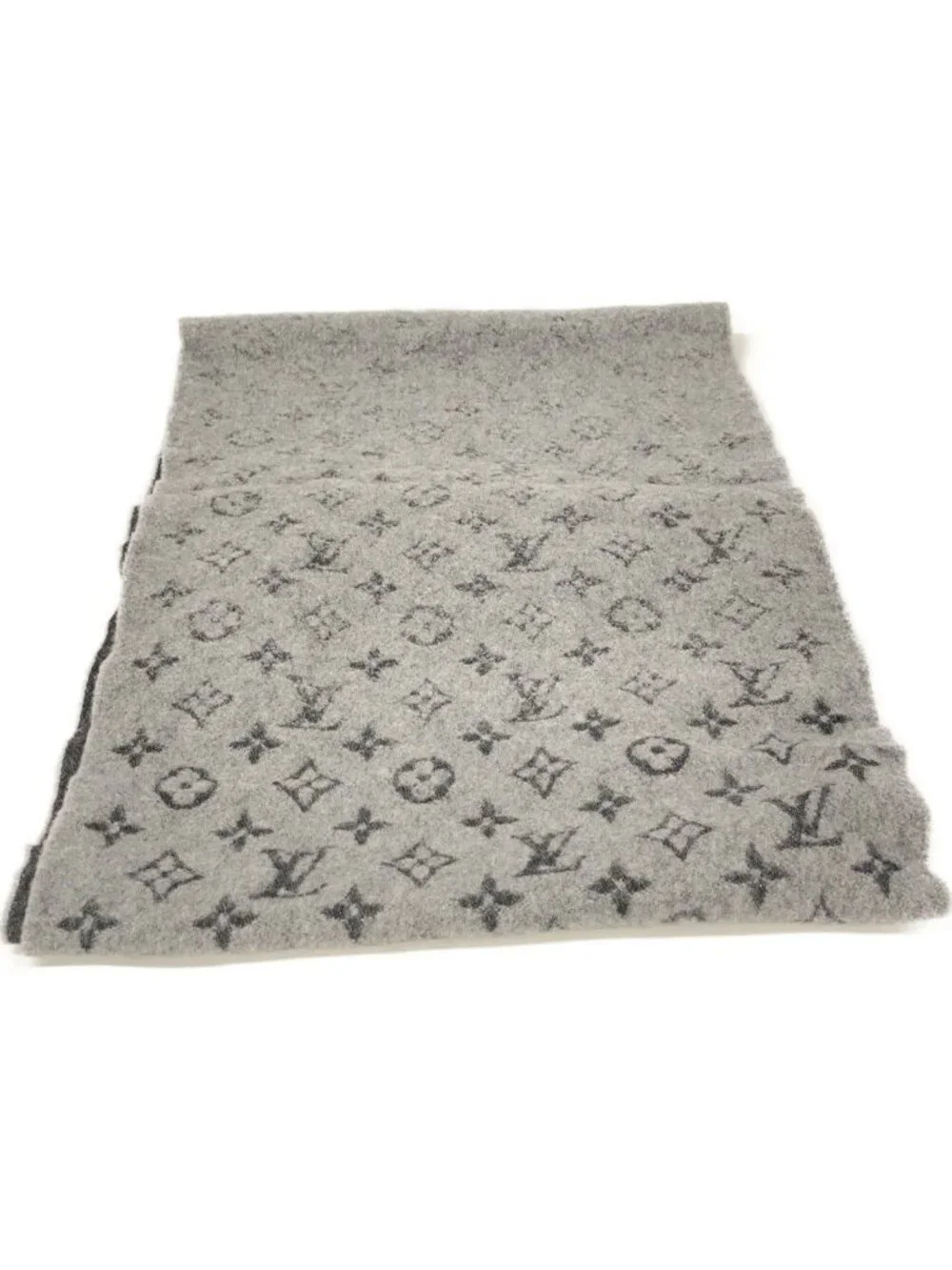 Louis Vuitton Gray Monogram Gradient Scarf